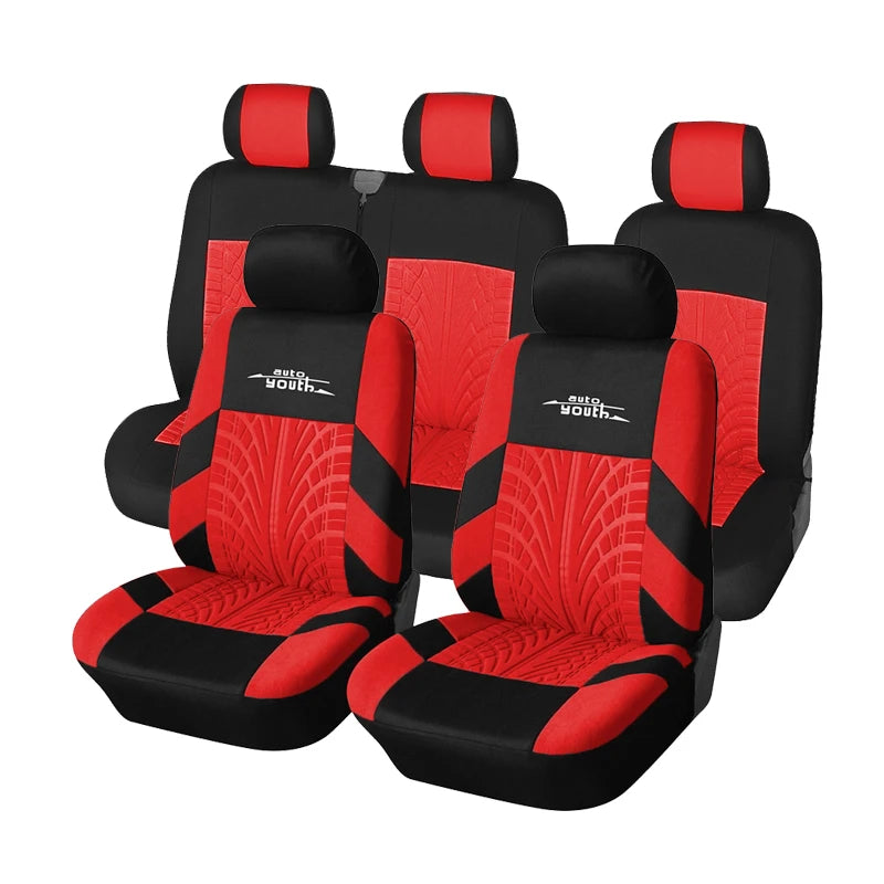 Universal Seats Covers High Quality Covers Car Interior Suitable for Two Rows of Seats (Double Front Seats and 2+1 Seats) Car Mobile World