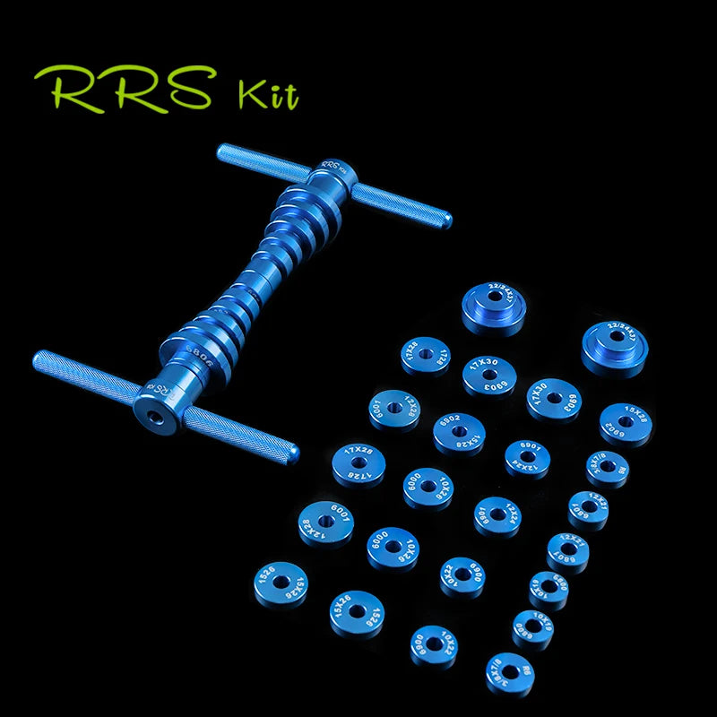 Rrskit Bicycle Wheels/Hub Bearing Installation Press Set Bike Soft Tail Frame Turning Point Bearing Removal Installation Tool CM World