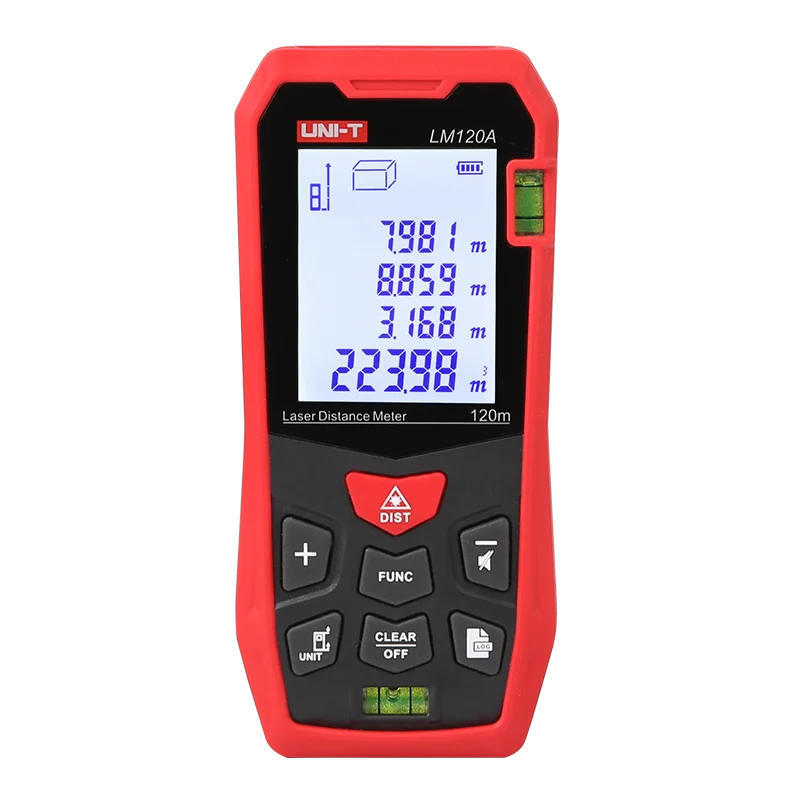 UNI-T Laser Rangefinder LM50A LM70A LM100A LM120A Laser Distance Meter Digital Range Finder Tape Measure CM World