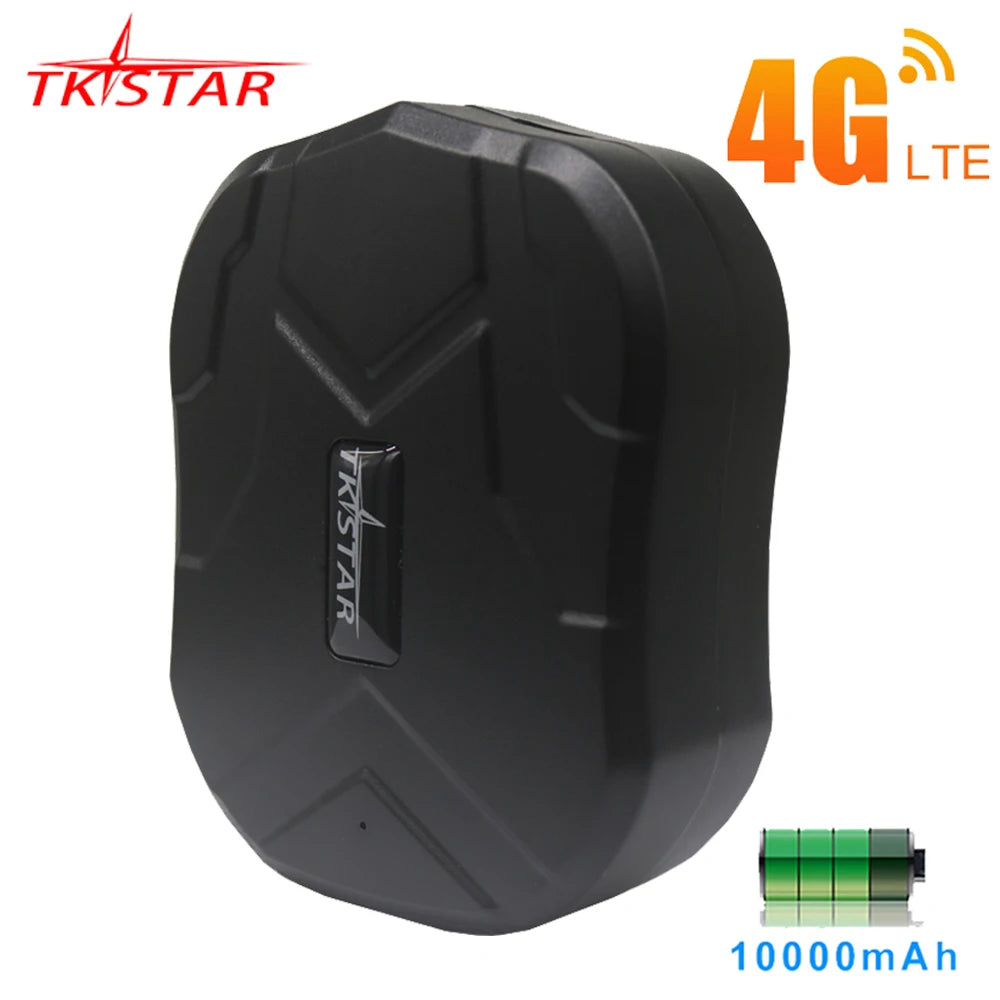Car Tracker 4G GPS Tracker Car 10000mAh 4G TKSTAR TK905B GPS Locator Waterproof GPS Tracker Auto Magnet Free Web APP PK TK915 CM World