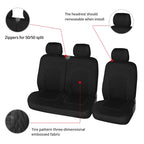 2+1Car Seat Covers Universal For Most Car Seat Protector Cover 1/2pcs Car seat covers  Auto Interior Accessories