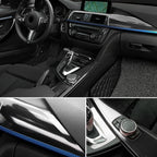 Car Styling 50*200cm DIY High Glossy 5D Carbon Fiber Vinyl Wrap Film Motorcyle Automobiles Car Sticker And Decals Accessories