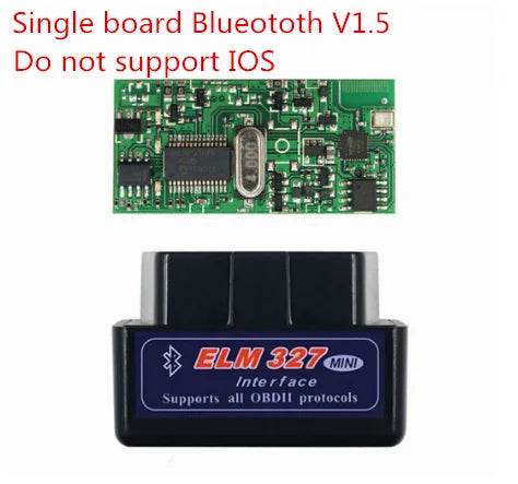 Super Mini ELM327 Bluetooth V1.5 With Double Pic18f25k80 WIFI ELM 327 V1.5 OBD2 Scanner Universal Disgnostic Tool Android IOS Car Mobile World