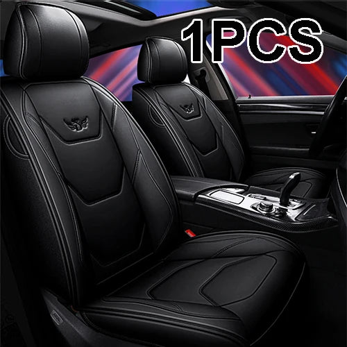 Leather Car Seat Covers for Hyundai Getz Accent 2008 Santa Fe Tucson Elantra Creta Veloster Grand i10 ioniq i10 Seat Protector