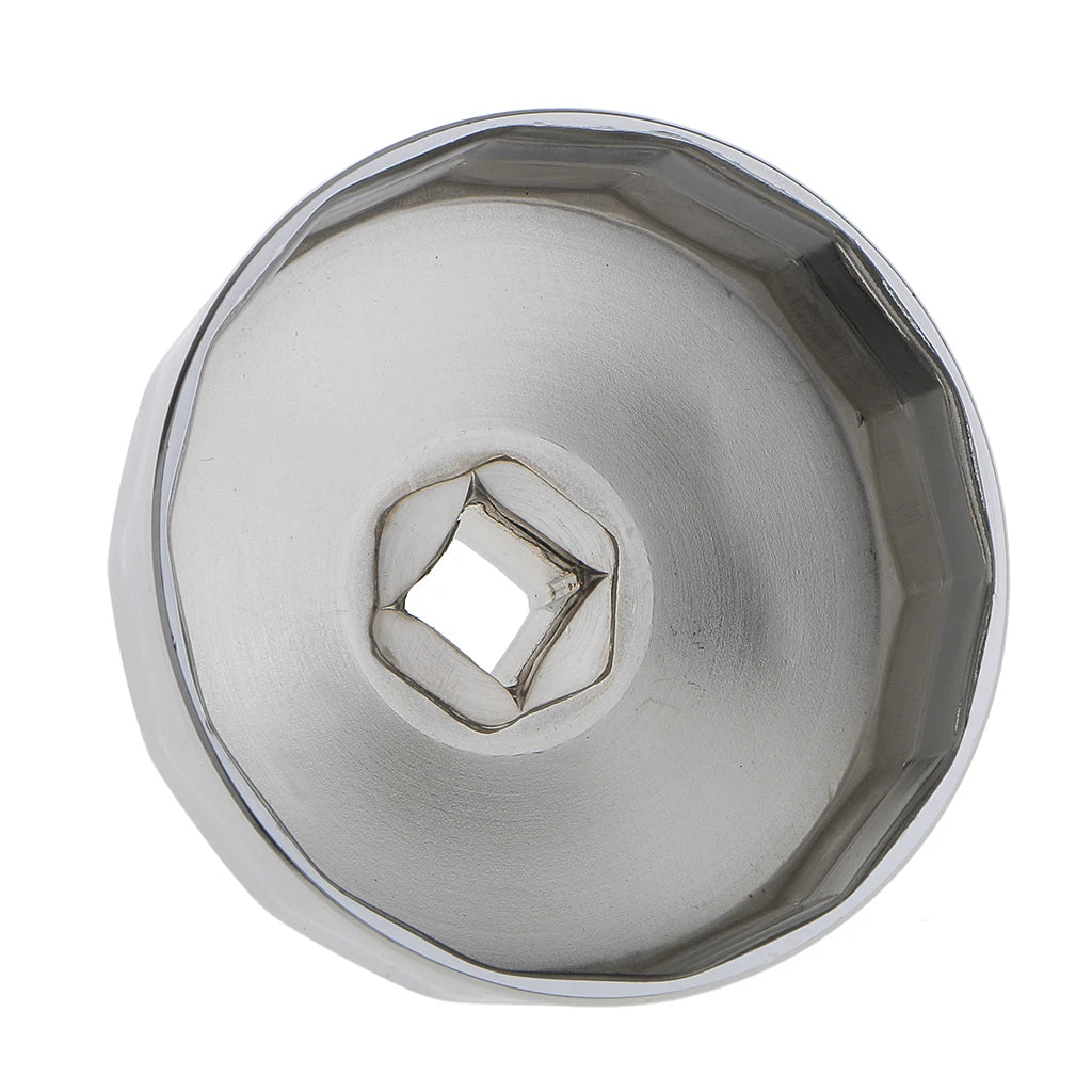 74mm 14 Flutes Universal Oil Filter Wrench Cup Housing Tool Remover Car Mobile World