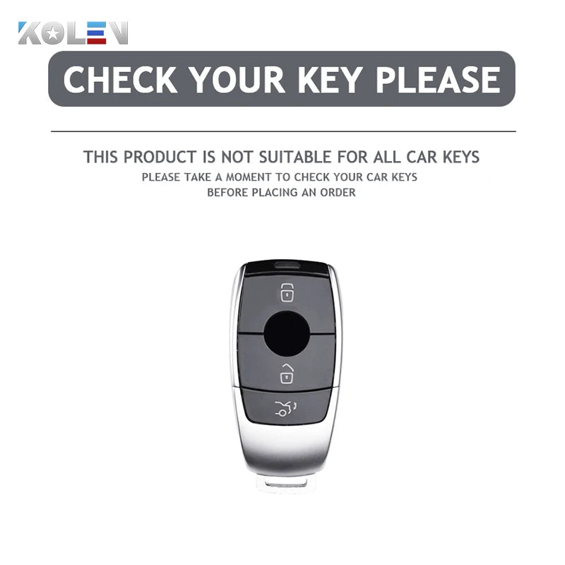 Fashion TPU Car Remote Key Case Cover Shell For Mercedes Benz A C E S G Class GLC CLE CLA GLB GLS W177 W205 W213 W222 X167 AMG CM World