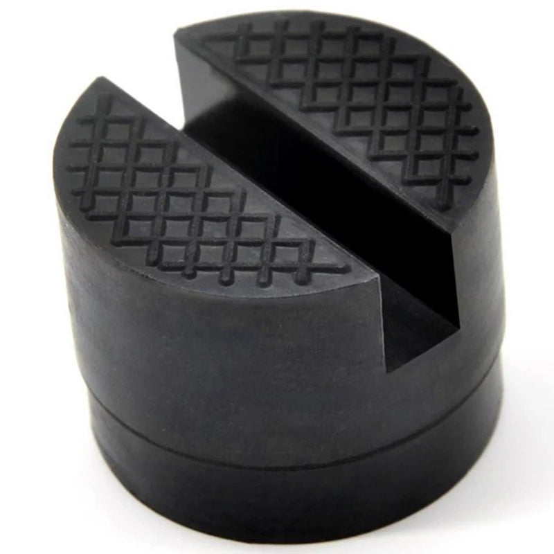 Universal Car Truck Cross Slotted Frame Rail Floor Jack Disk Rubber Pad Adapter Car Jack CM World