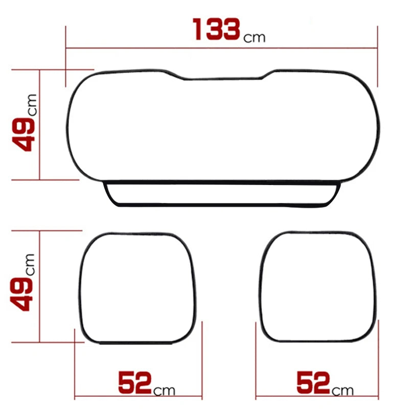 Universal Leather Car Seat Covers Interior Automobiles Seats Cover Mats Auto Seat-Cover Cushion Protector Chair Pads Accessories