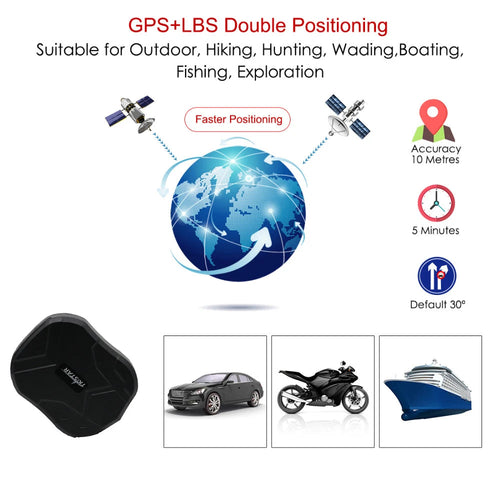 4G GPS Tracker Car TKSTAR TK905 2G 4G Car Tracker Magnet 5000mAh GPS Tracker 4G GPS Locator Waterproof Vehicle Free APP PK TK915 CM World