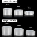 Car Transparent Threshold Film Car Sticker Door Edge Scratchproof Protector Anti-Dust Nano Tape Auto Bumper Strip Car Detailing Car Mobile World