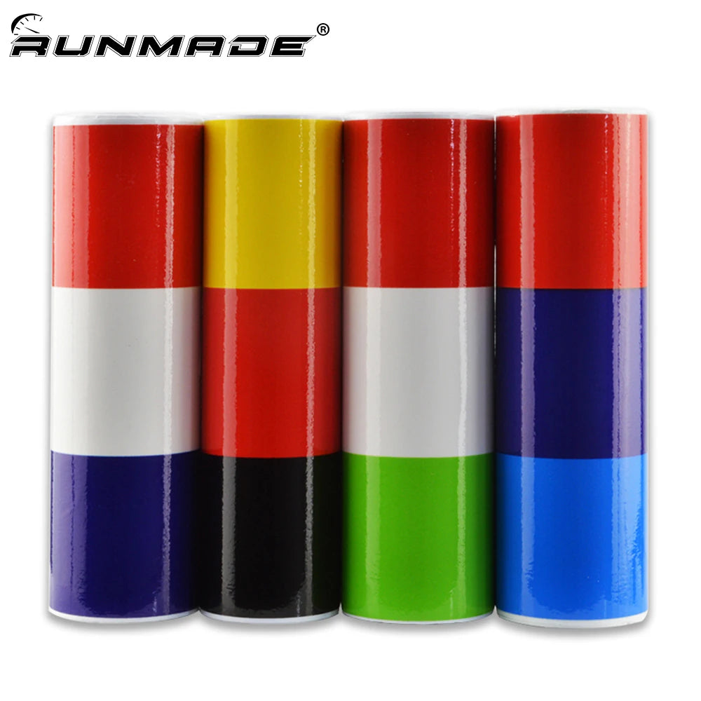 runmade Car Auto Hood Roof Fender M-Colored Power Flag Stripe Sticker Decal For BMW 1 2 3 4 5 7 Series Q5 Q7 X1 X3 Car Mobile World