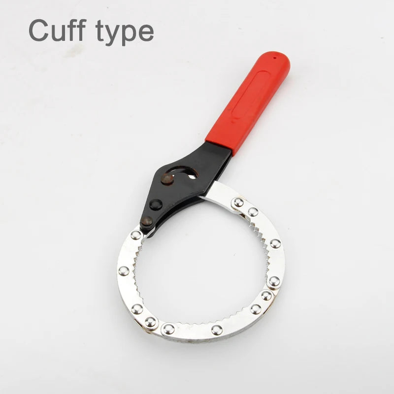 8/12 Inch Adjustable Belt cuff Oil Filter Wrench Removel Tools Chain Type Truck Repair Tools Heavy Spanner Car Mobile World