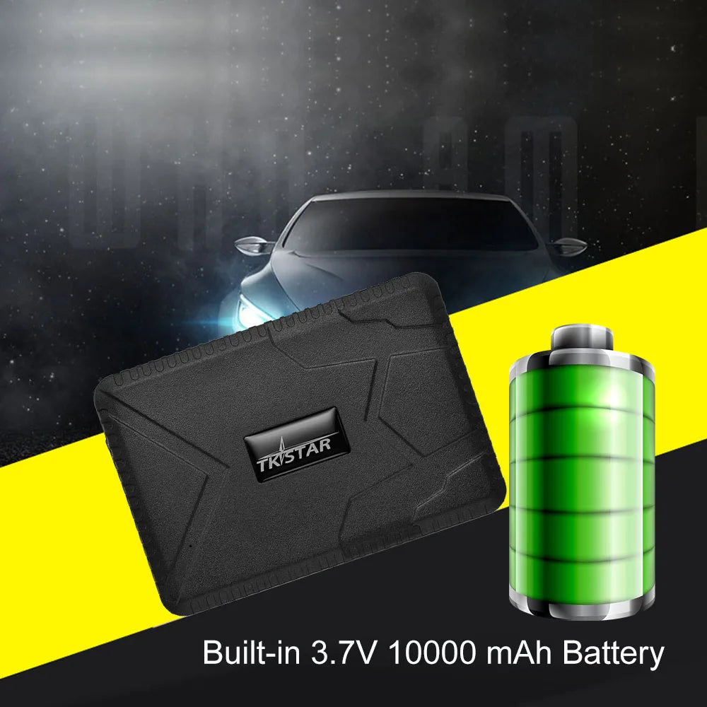 Car GPS Tracker TK915 GPS Locator 10000mAh 2G Magnet Waterproof IP65 GPS Car Tracker Tamper Alert LIFETIME FREE APP TKSTAR CM World