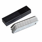 EHDIS 50/100pcs 9mm Carbon Steel Spare Snap Off Blade 30 Degree Art Knife Vinyl Wrap Film Cutter Car Sticker Decal Cutting Tool