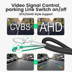 GreenYi Golden Lens Car Rear View Camera 170° Full HD Night Vision Reverse AHD Fisheye Vehicle Parking Camera CM World