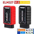 ELM327 WiFi Bluetooth V1.5 PIC18F25K80 Chip OBDII Diagnostic Tool ELM 327 ICAR2 OBDSCAN OBD2 Code Reader Scanner Car Accessories Car Mobile World