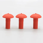 180Pcs Universal Mushroom Shaped Tubeless Tire Repair Insert Sockets Plugs Red Black 7mm 8mm Tire Repair Rubber Bullet for Car CM World