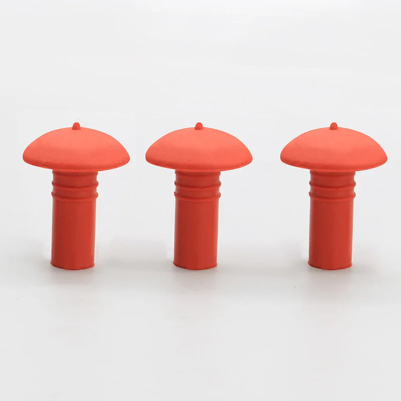 180Pcs Universal Mushroom Shaped Tubeless Tire Repair Insert Sockets Plugs Red Black 7mm 8mm Tire Repair Rubber Bullet for Car CM World