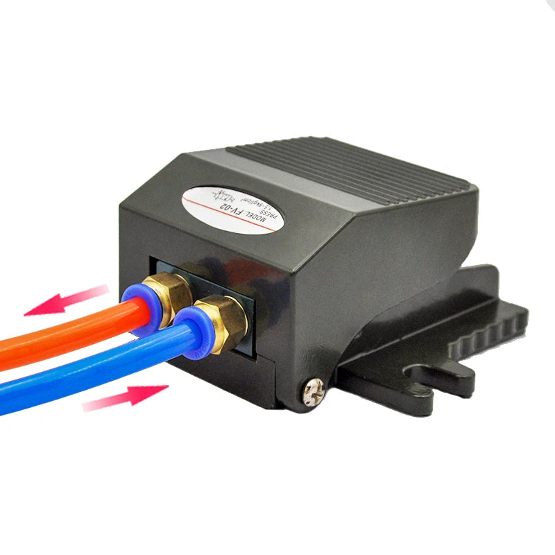 FV-02 2 Way 2 Position Foot Pneumatic Pedal Valve Tool Switch Air Valves With PC Connector 1/4BSP Threaded
