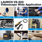 Launch VSP-600 Inspection Camera Videoscope 5.5MM VSP600 Borescope For Viewing&Capturing Video&Images of Hard-to-reach for x431 CM World