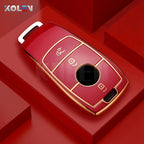 Fashion TPU Car Remote Key Case Cover Shell For Mercedes Benz A C E S G Class GLC CLE CLA GLB GLS W177 W205 W213 W222 X167 AMG CM World