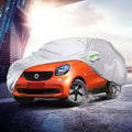 Car Styling Waterproof Full Car Covers Clothes Outdoor Sunshade Dustproof Snow for Smart Fortwo Forfour 451 453 Accessories Car Mobile World