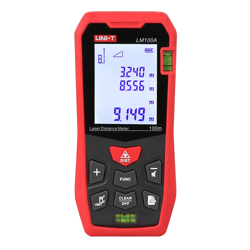 UNI-T Laser Rangefinder LM50A LM70A LM100A LM120A Laser Distance Meter Digital Range Finder Tape Measure CM World