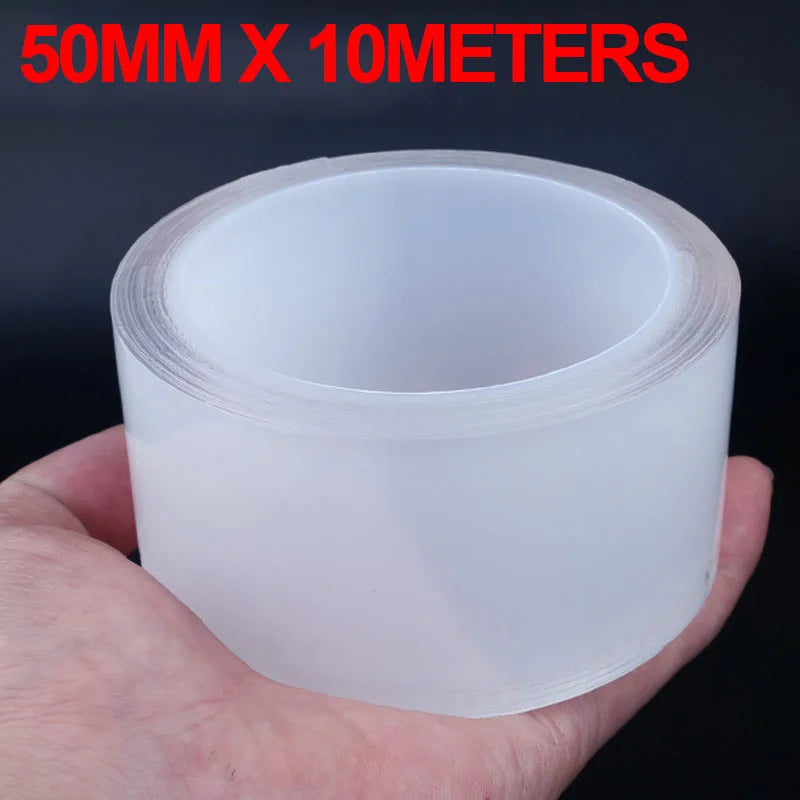 Car Transparent Threshold Film Car Sticker Door Edge Scratchproof Protector Anti-Dust Nano Tape Auto Bumper Strip Car Detailing Car Mobile World