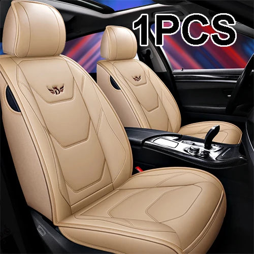 Leather Car Seat Covers for Hyundai Getz Accent 2008 Santa Fe Tucson Elantra Creta Veloster Grand i10 ioniq i10 Seat Protector