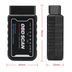 ELM327 WiFi Bluetooth V1.5 PIC18F25K80 Chip OBDII Diagnostic Tool ELM 327 ICAR2 OBDSCAN OBD2 Code Reader Scanner Car Accessories Car Mobile World