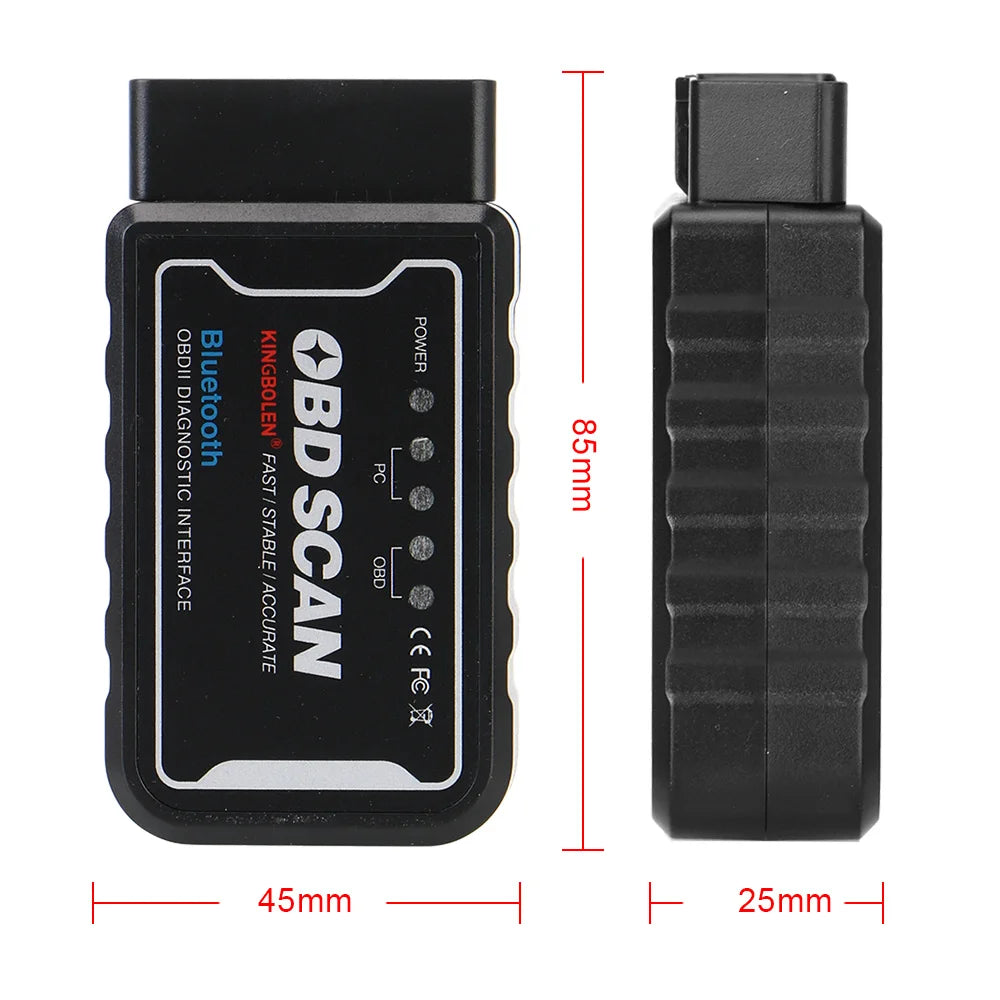 ELM327 WiFi Bluetooth V1.5 PIC18F25K80 Chip OBDII Diagnostic Tool ELM 327 ICAR2 OBDSCAN OBD2 Code Reader Scanner Car Accessories Car Mobile World