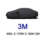 Universal Full Car Cover Outdoor Snow & Sun Protection for Toyota BMW Benz VW KIA MAZDA Peugeot - Durable Automobile Cover CM World