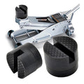 Universal Car Truck Cross Slotted Frame Rail Floor Jack Disk Rubber Pad Adapter Car Jack CM World
