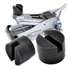 Universal Car Truck Cross Slotted Frame Rail Floor Jack Disk Rubber Pad Adapter Car Jack CM World