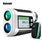 NOHAWK Multi-function Golf Rangefinder, Side Screen Display And Voice Announcement,  Flag Lock Vibration for Golfers And Hunters CM World