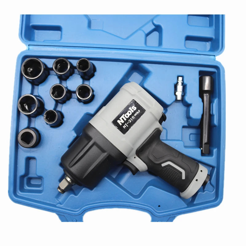 1800 NM Air Pneumatic Wrench Tool Spanner Power Tools Tire Remoual Torque Impact Sleeves Spanners Air Tools CM World