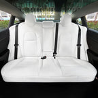 For Tesla Model 3 2017 2018 2019 2020 2021 2022 2023 Full Set Custom Vegan Nappa Leather Car Seat Covers Protector Accessories CM World