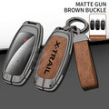 Zinc Alloy Car Key Cover Case Holder Shell Fob Protector for Nissan X-Trail t32 t33  Keychain Buckle Interior Accessories