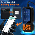 OBD2 Car Scanner Diagnostic Scanning Tool, Professional Mechanical Vehicle Fault Code Reader, Auto Reading Fault Code Control Mo Car Mobile World