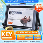 THINKCAR THINKSCAN 689 Professional Car Diagnostic Tools CANFD DOIP Bi-directional ECU Coding 34 Reset Full System Obd2 Scanner Car Mobile World