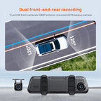 70mai Dash Cam S410 Touch Screen Full View 1944P External GPS 24H Parking Monitor Front and Backyup Car DVR Mirror 70mai S410