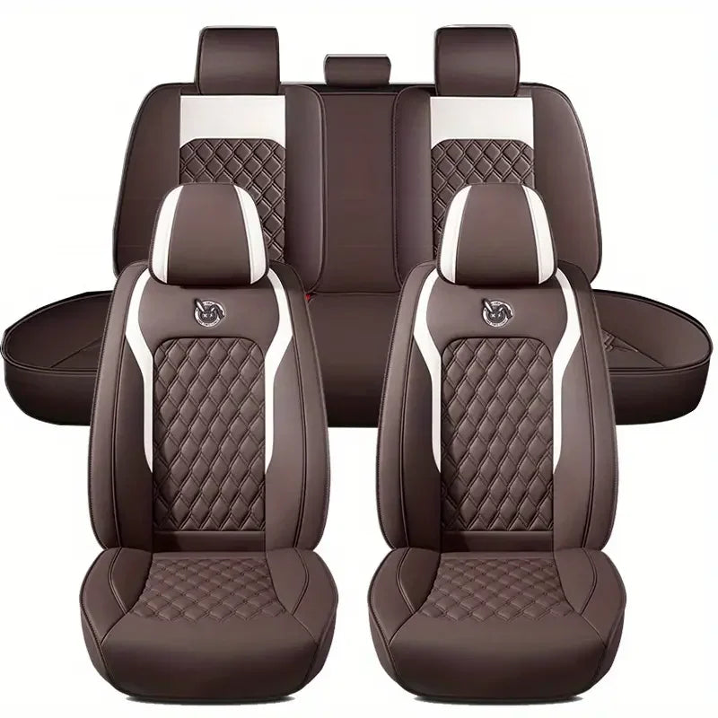 Five-seat car seat covers, Trendy Collection, stylish, durable, universal fit for most vehicles CM World
