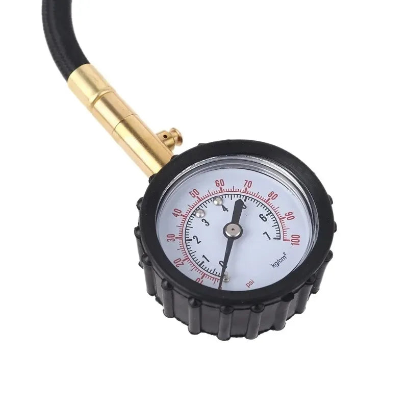 Tire Pressure Gauge Professional Rapid Air Down Tire Deflator Pressure Gauge Tire Air Down Tool Inflating Tube Hose Deflation CM World