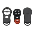Xinyuexin 5/6 Button Remote Key Shell Case Fob for Chrysler Town & Country Prowler Voyager for Dodge Caravan Grand Key Chain CM World
