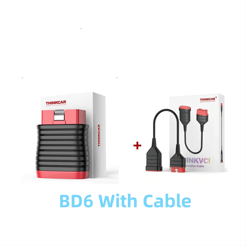 Thinkcar BD6 OBD2 Scanner Full System Diagnostic Tool 5 Reset Lifetime Free Wireless Car Code Reader For Android Iphone VS BT200