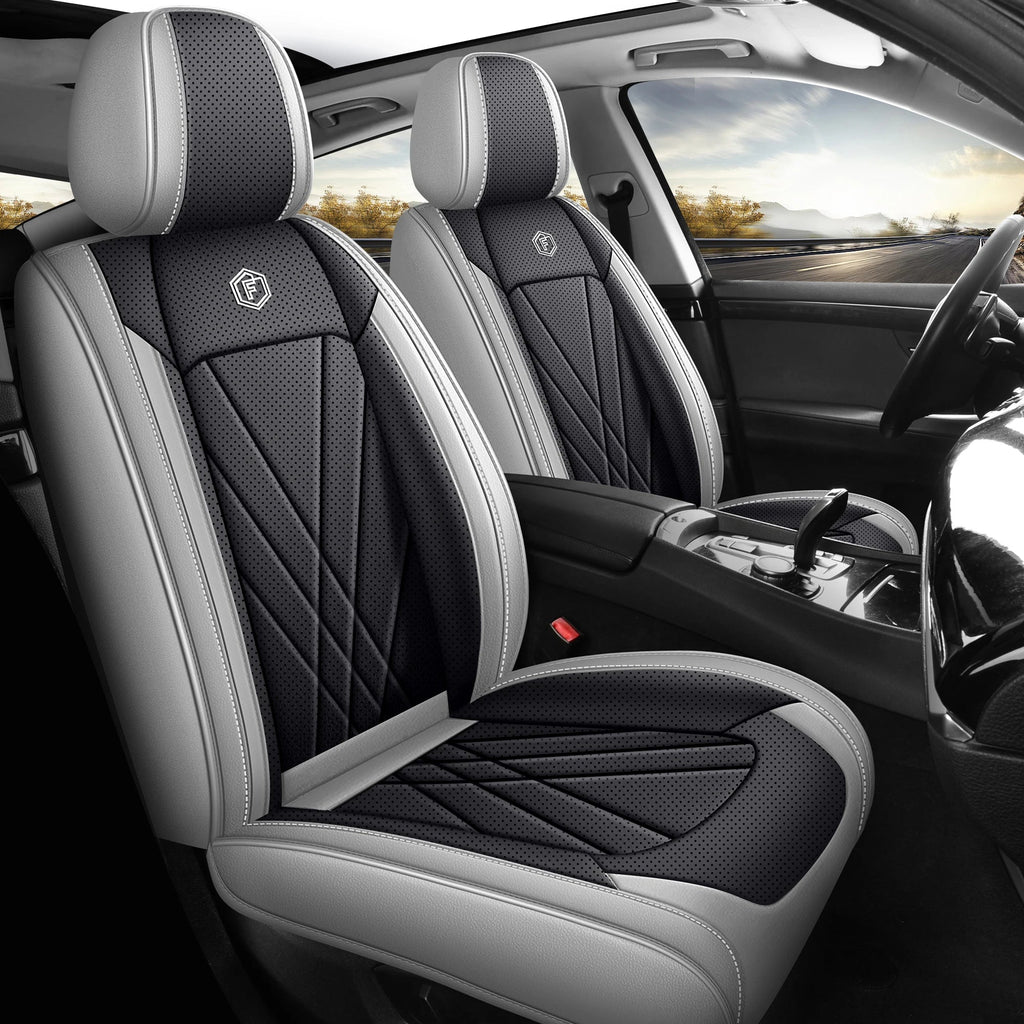 Five-Seat Car Seat Covers Full-Coverage Design Sleek Elegant Universal Fit for Most Vehicles Car Mobile World