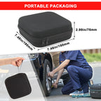 For Mach E Jack Pad with Tire Repair Tool Rubber Jack Puck for Ford Mustang 2024 2023 2022 2021 Tire Puncture Plug Needle Pliers CM World