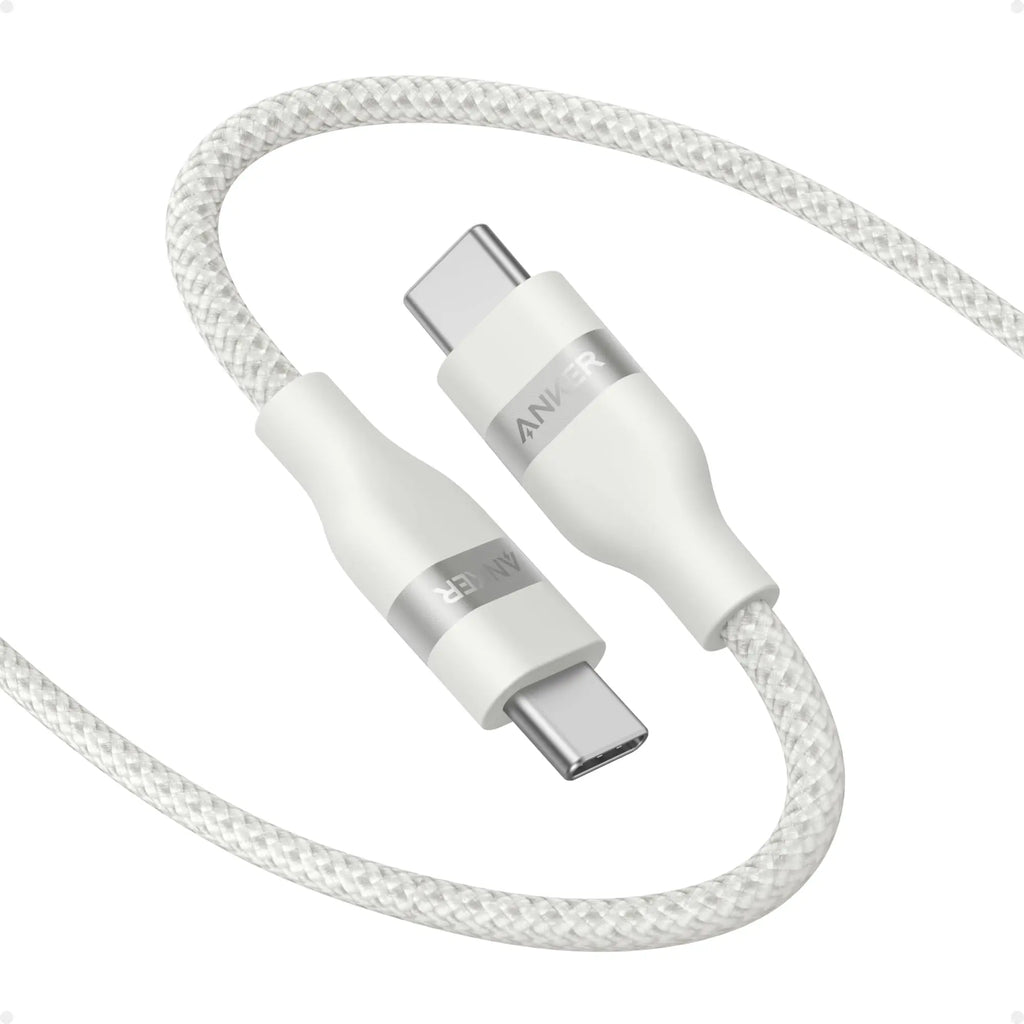 Anker A82E2 USB-C to USB-C Cable (3 ft / 6 ft, 240W, Upcycled-Braided)Fast Charging Type C Charger for iPhone 17/17Pro/17 Air