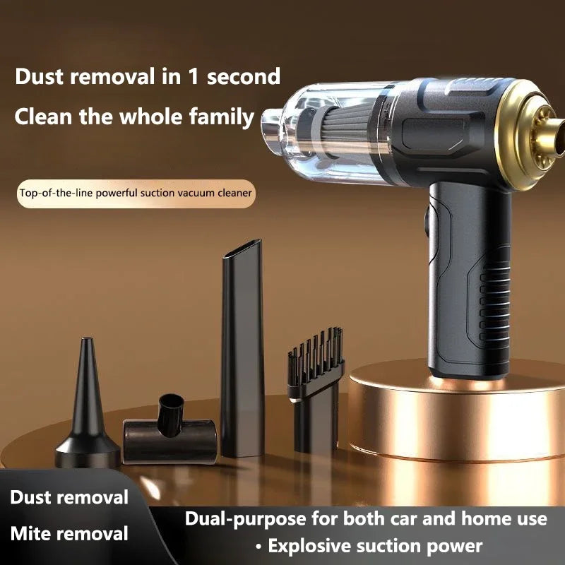 Lenovo 9500000Pa Wireless Vacuum Cleaner Dual Use For Home High Power Home Appliance With Display Screen Carpet Sofa Car Cleaner Car Mobile World