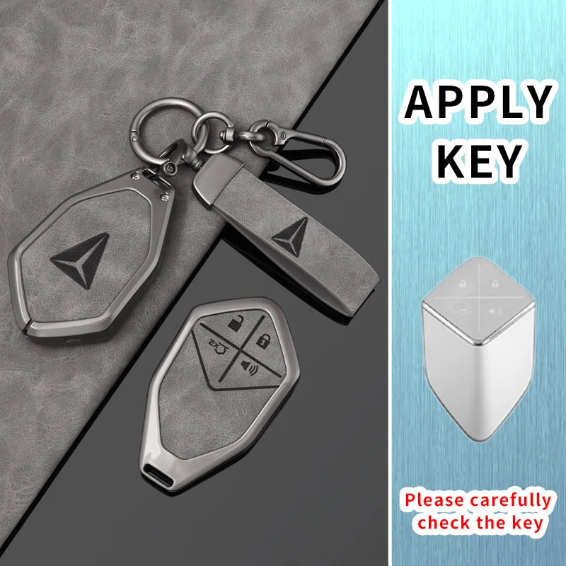 Car Key Case Fob for Changan DEEPAL S07 G318 S09 S05 L07 SL03 Shenlan Keychain Remote Cover Bag Shell Ring Holder Fob